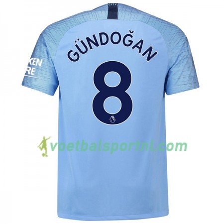 Manchester City Gundogan 8 Thuis Shirt 2018-19 Manchester City Gundogan 8 Thuis Shirt 2018-19
